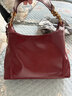 芭莎緹（BASHATI）紅色新娘結婚包包女包日?？捎眯氯擞喕槎Y物斜挎2025新款高檔實(shí)用 紅色【配禮袋+掛飾】 曬單實(shí)拍圖