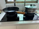 美的（Midea）【搭配蒸汽洗系列】行業(yè)爆款家用5.2KW大火力燃?xì)庠铍p邊定時灶臺嵌兩用雙灶天然氣灶JZT-QD529 曬單實拍圖