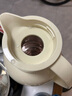蘇泊爾（SUPOR）保溫壺家用玻璃內膽暖水壺大容量熱水瓶學(xué)生宿舍熱水壺保溫水壺 奶油白【防塵壺嘴】2L 曬單實(shí)拍圖