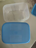 特百惠（Tupperware）肉類(lèi)海鮮收納盒家用冰箱密封儲藏冷凍塑料保鮮盒700ml 2個(gè)藍蓋700ml 曬單實(shí)拍圖