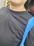 Calvin Klein Jeans秋季女士純棉休閑簡約刺繡圓領(lǐng)修身打底長袖T恤J222394 BEH-太空黑 M 曬單實拍圖