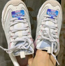 斯凱奇（Skechers）奶茶熊女鞋秋季厚底老爹鞋軟底百搭熊貓鞋休閑運(yùn)動(dòng)鞋149238 曬單實(shí)拍圖