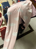 久歲伴兒童睡衣女童春秋優(yōu)可絲A類(lèi)家居服中大童軟糯棉花糖套裝 502008T 曬單實(shí)拍圖
