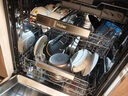海爾（Haier）【四驅雙面洗W5000SPro】嵌入式家用全自動(dòng)洗碗機18套+3大容量六星消殺智能開(kāi)關(guān)門(mén)W5000Plus升級款 【一鍵單消毒】EYSZW18586GHU1 鋼琴黑 曬單實(shí)拍圖