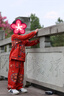 Shining Moment丨金玉滿堂 寶寶周歲禮服純棉兒童漢服紅色新年分體套裝周歲衣服 長袖上衣&長褲兩件套 90 曬單實拍圖