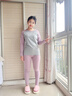 貓人純棉秋衣秋褲女青少年套裝初高中學(xué)生保暖內衣大童少女棉毛衫新品 曬單實(shí)拍圖