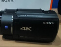 索尼（SONY）FDR-AX45A高清攝像機4K視頻拍攝dv錄像機直播旅游婚慶便攜式攝影機 FDR-AX45A 官方標配 曬單實(shí)拍圖