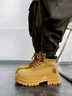 馬克華菲馬丁靴男2025新款冬季加絨情侶大黃靴男戶(hù)外百搭靴子男真皮工裝靴 姜黃 41 【男款】標準皮鞋碼 曬單實(shí)拍圖