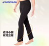 迪卡儂（DECATHLON）運動(dòng)褲女褲春秋寬松大碼休閑褲瑜伽褲修身顯瘦運動(dòng)褲直筒闊腿長(cháng)褲 顯瘦直筒經(jīng)典款黑色 L 曬單實(shí)拍圖