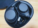 索尼（SONY）WH-1000XM4 頭戴式無(wú)線(xiàn)藍牙耳機 AI智能主動(dòng)降噪 1000XM3升級款 適用于網(wǎng)課送男女友禮物 WH-1000XM4 黑色 曬單實(shí)拍圖