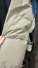 坦博爾【店長推薦】羽絨服男短款寬松休閑90絨連帽外套潮冬裝TAF530353J 晴霧色 L (175) 曬單實拍圖