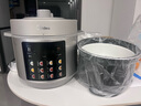 美的（Midea）【國家補貼】304不銹鋼內膽電壓力鍋6L大容量家用5-8人高壓鍋電飯煲 智能預約煲湯燉煮MY-E6010G 曬單實(shí)拍圖
