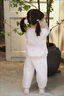 G.DUCKKIDS小黃鴨女寶寶秋裝女童套裝一歲嬰兒衣服小女孩春秋休閑衛(wèi)衣兩件套 粉紅色l兩件套 80 尺碼6-12月【75-85cm】 曬單實(shí)拍圖