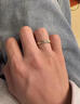 新款創(chuàng  )孤星戒指男士生款高級感自律尾指環(huán)扳生日禮物 J147 曬單實(shí)拍圖