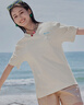 特步（XTEP）短袖夏季情侶男女冰絲涼感運動棉T恤 曬單實拍圖