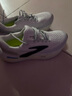 布魯克斯（BROOKS）男子緩震跑鞋Glycerin max超級甘油 灰色/黑色/熒光黃綠 42 曬單實(shí)拍圖