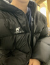 駱駝（CAMEL）駱駝火山女裝面包服男冬季連帽加厚保暖白鴨絨短款羽絨服外套 曬單實(shí)拍圖