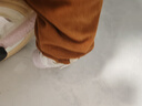 基諾浦寶寶學(xué)步鞋春秋款0-1歲童鞋軟底男寶女童嬰幼兒鞋GB2397/2397A 白色/淡紫 20 125mm 適合腳長(cháng)125-129mm 曬單實(shí)拍圖