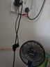 電風扇家用桌面風扇新款折疊伸縮臺扇USB小風扇便攜學生宿舍制冷輕音風扇 直插款-黑色綠色隨機發(fā) 曬單實拍圖