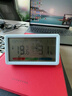 得力(deli)室內溫濕度表 LCD電子溫濕度計 嬰兒房室內溫濕度表辦公用品老人兒童禮品白色LE505PRO 曬單實(shí)拍圖