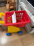 小泰克（little tikes）聰明眼購物車(chē)過(guò)家家手推車(chē)兒童禮物女孩玩具 購物車(chē)612428（紅黃） 曬單實(shí)拍圖