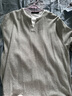 gxgjeans男裝  多色假兩件簡(jiǎn)約休閑寬松短袖T恤男生  25年夏新品 淺灰色 L (175) 曬單實(shí)拍圖