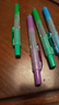 派通（Pentel ）SXS15 按動(dòng)熒光筆 手賬記號筆標記筆 伸縮式大容量熒光筆可換芯 4.5mm 紫色 曬單實(shí)拍圖