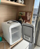 美的（Midea）迷你冰箱小冰箱小型家用車(chē)載戶(hù)外露營(yíng)冷藏制冷加熱宿舍出租房辦公室電冰箱節能省電DC-15D01MB 曬單實(shí)拍圖