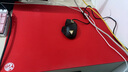飛遁燃電競鼠標墊fps順滑游戲專(zhuān)用微絨編織電腦桌墊qck heavy卓威熾劍匠零臻火渡紅染包邊紅520x400x4 曬單實(shí)拍圖