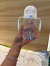 bebebus鉆光學(xué)飲杯重力球吸管水杯tritan一歲以上寶寶牛奶杯非奶瓶280ml 曬單實(shí)拍圖