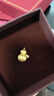 周大生黃金吊墜福祿足金花絲葫蘆掛墜送女友媽媽生日情人節禮物多退少補 約6.0g（不含項鏈） 曬單實(shí)拍圖