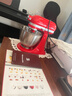 KitchenAid（凱膳怡）【政府補貼】廚師機家用小型3.5QT多功能和面攪拌機 暖橘紅 5KSM3311XCHT 曬單實(shí)拍圖