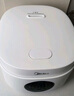 美的（Midea） 電飯煲 家用電飯鍋智能預約多功能微壓 可煮小米粥迷你小型1-2-4人煮飯鍋電煮鍋易清洗小巧機身 【性?xún)r(jià)比之選】 白色 FB30M161 3L 曬單實(shí)拍圖