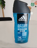 阿迪達斯 （adidas）男士沐浴露洗發(fā)水洗面奶三效合一 游泳去氯保濕 冰點(diǎn)熱情套裝1.2L 曬單實(shí)拍圖