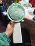 電風(fēng)扇家用電扇桌面電風(fēng)扇輕音便攜迷你USB直插臥室宿舍學(xué)生辦公室 淺綠色（直插款）4寸 曬單實(shí)拍圖
