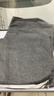 貓人（MiiOW）男士保暖內衣男羽絨蠶絲5A抑菌無(wú)痕冬情侶加厚本命年秋衣秋褲套裝 深麻灰-男 【升級330g羽絨蠶絲】 XL （建議120-150斤） 曬單實(shí)拍圖