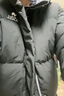MEDM【王鶴棣同款】國潮牌字母刺繡保暖立領(lǐng)羽絨服男女冬季外套 黑色（現貨） M 曬單實(shí)拍圖