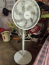 格力（GREE）電風(fēng)扇7葉輕音電風(fēng)扇立式家用柔風(fēng)落地扇臺式桌面小型風(fēng)扇大風(fēng)量節能搖頭宿舍電扇 FS-3015h7 (竹青色) 曬單實(shí)拍圖
