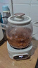美的（Midea）花漾0膠水全玻璃全自動(dòng)養生壺 多功能煮茶壺 母嬰燒水壺恒溫電熱水壺煮茶器花茶壺1.2L YS12B102 曬單實(shí)拍圖
