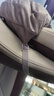夕多汽車(chē)頭枕車(chē)靠枕頸枕頭枕腰靠靠墊腰托邁巴赫特斯拉奔馳寶馬通用款 云霧灰 -兩個(gè)頭枕 【主副駕駛】 曬單實(shí)拍圖
