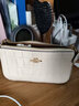 蔻馳（COACH）【官方授權店】coach女包Nolita腋下包斜挎麻將包送女友節日禮物 CN382IMIVO 曬單實(shí)拍圖