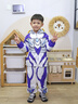 ULTRAMAN奧特曼衣服男童加絨加厚發(fā)光冬裝兒童賽羅男孩冬季套裝蜘蛛俠童裝 【無(wú)限賽羅】（發(fā)光眼鏡胸燈） 120 【建議身高110-120cm】 曬單實(shí)拍圖