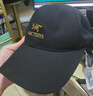 ARC'TERYX始祖鳥(niǎo) BIRD WORD CAP 男女同款 彎檐帽 24K BLACK/黑色 L-XL 曬單實(shí)拍圖