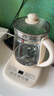 九陽(yáng)（Joyoung）0膠水養生壺 1.5L煮茶器 玻璃花茶壺 316不銹鋼燒水壺電熱水壺 WY301 曬單實(shí)拍圖