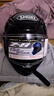 SHOEI 日本進(jìn)口Z8摩托車(chē)男女四季全盔 亮黑 L(58-59CM) 曬單實(shí)拍圖