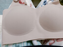 蕉內(nèi)【劉浩存同款】300A無尺碼女士粉底液內(nèi)衣隱形無痕透氣薄款文胸罩 曬單實拍圖