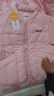 巴拉巴拉童裝兒童棉服男童女童外套冬裝棉衣繡花寶寶衣服 夢(mèng)幻粉60308 120 曬單實(shí)拍圖