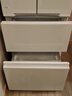 東芝（TOSHIBA）小法式420多門小戶型60cm嵌入式四開門一級(jí)能效風(fēng)冷無霜變頻電冰箱家用國家補(bǔ)貼GR-RF420WI-PM171 曬單實(shí)拍圖