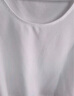 俞兆林（YUZHAOLIN）吊帶背心女士打底遮副乳西裝內(nèi)搭可外穿百搭上衣無袖t恤白色 曬單實(shí)拍圖