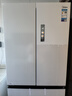 美的（Midea）M60系列520純平全嵌法式多門(mén)四開(kāi)門(mén)家用冰箱超薄雙系統循環(huán)大容量制冰BCD-520WUFPZM(E)白國家補貼 曬單實(shí)拍圖